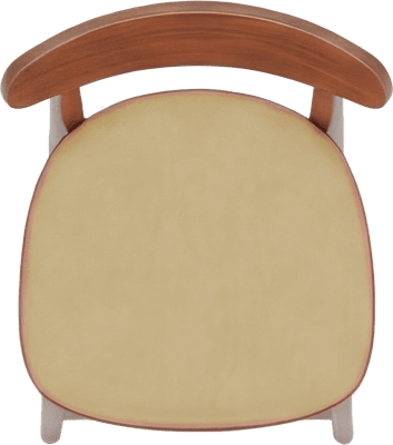 Mustard yellow chair gathering at the table